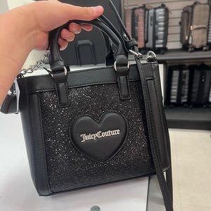 Juicy Couture Black Licorice Girls Night Out Tote